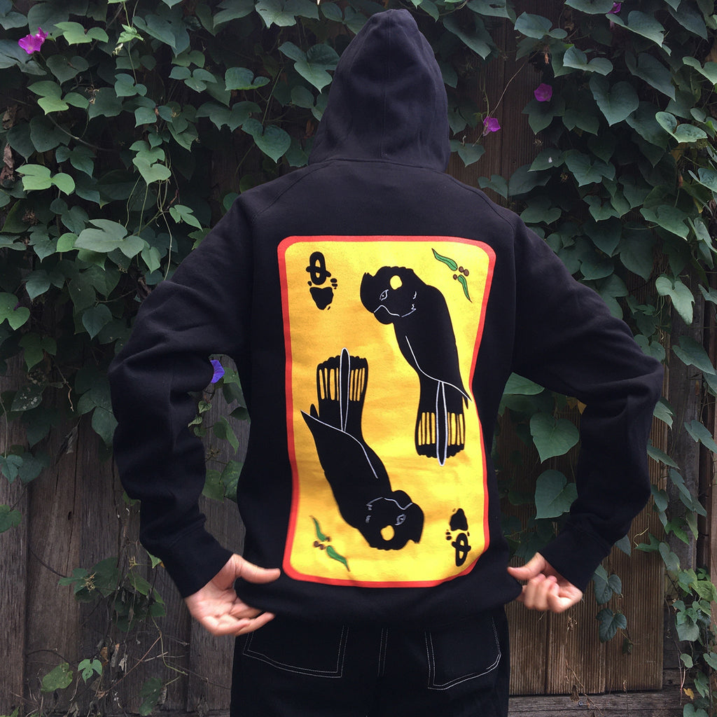 Denni - Madam Pakana Queen Cockatoo Hoodie (Black)