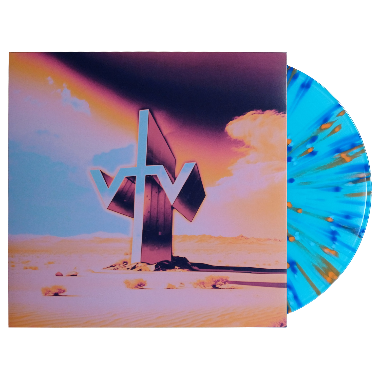 Des Rocks - Dream Machine Vinyl (Electric Blue + Baby Blue + Orange + Blue Splatter)