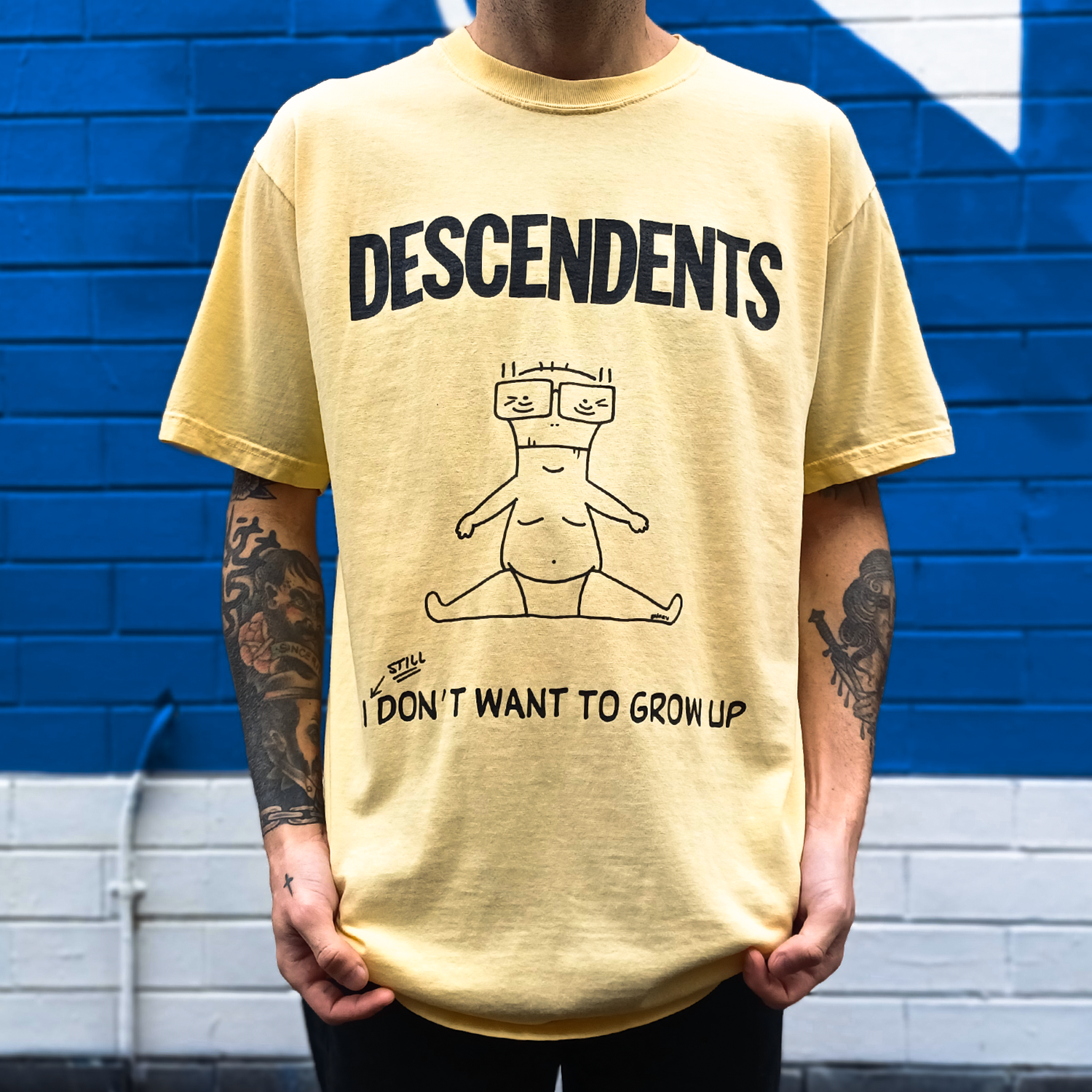 Descendents - I Still Don’t Want To Grow Up T-Shirt (Yellow)