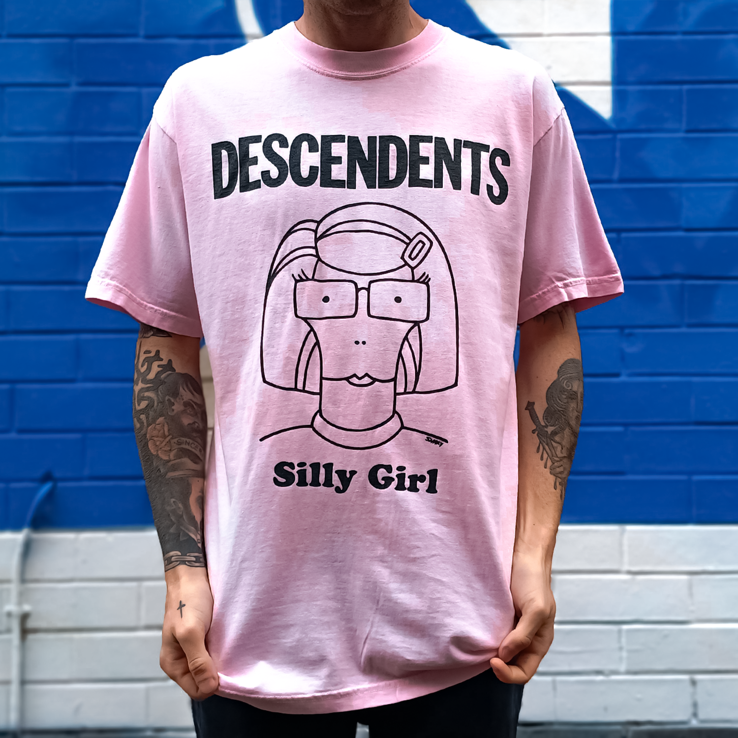 Descendents - Silly Girl T-Shirt (Pink)