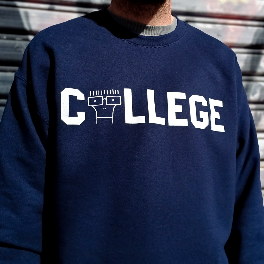 Descendents - Belushi College Crewneck (Navy)