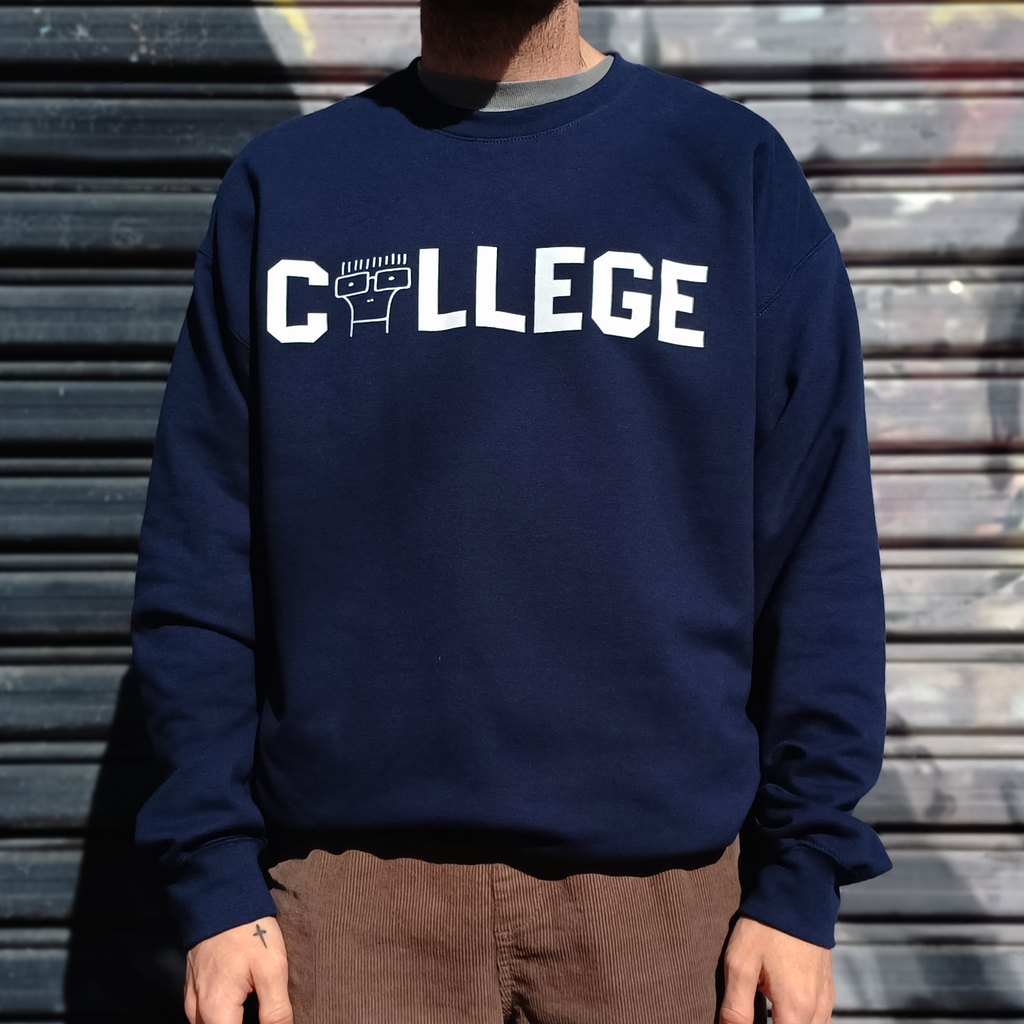 Descendents - Belushi College Crewneck (Navy)