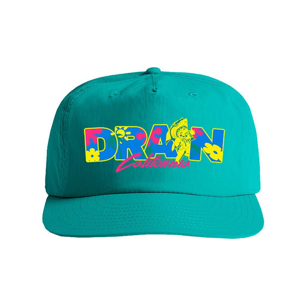 Drain - California HC Logo Surf Hat (Topaz)