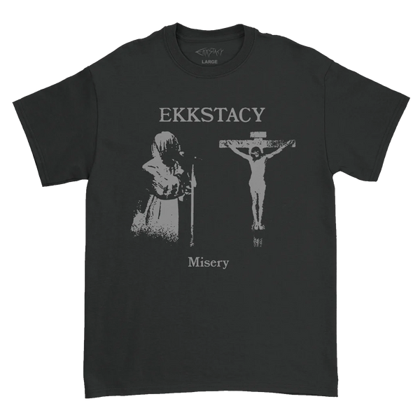 Ekkstacy - Crucifix Misery Tee (Black)