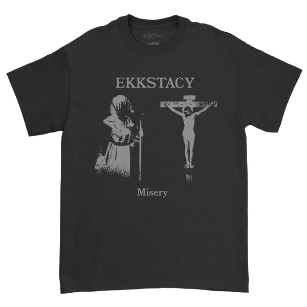 Ekkstacy - Crucifix Misery Tee (Black)