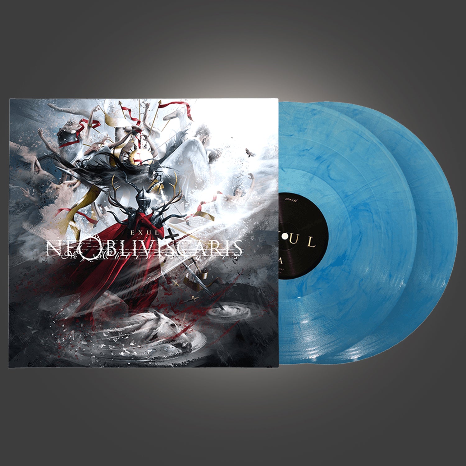 Ne Obliviscaris - Exul 2LP (Clear/Silver/Blue Marbled Vinyl)