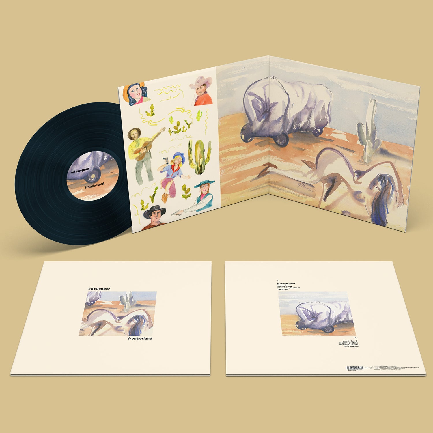 Ed Kuepper - Frontierland LP (Black Vinyl)