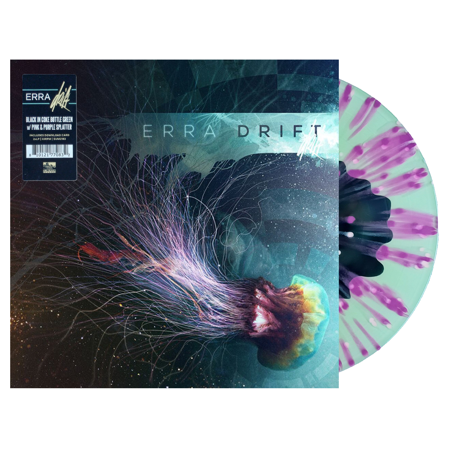Erra - Drift 2LP (Black/Cokebottle/Pink/Purple Vinyl)