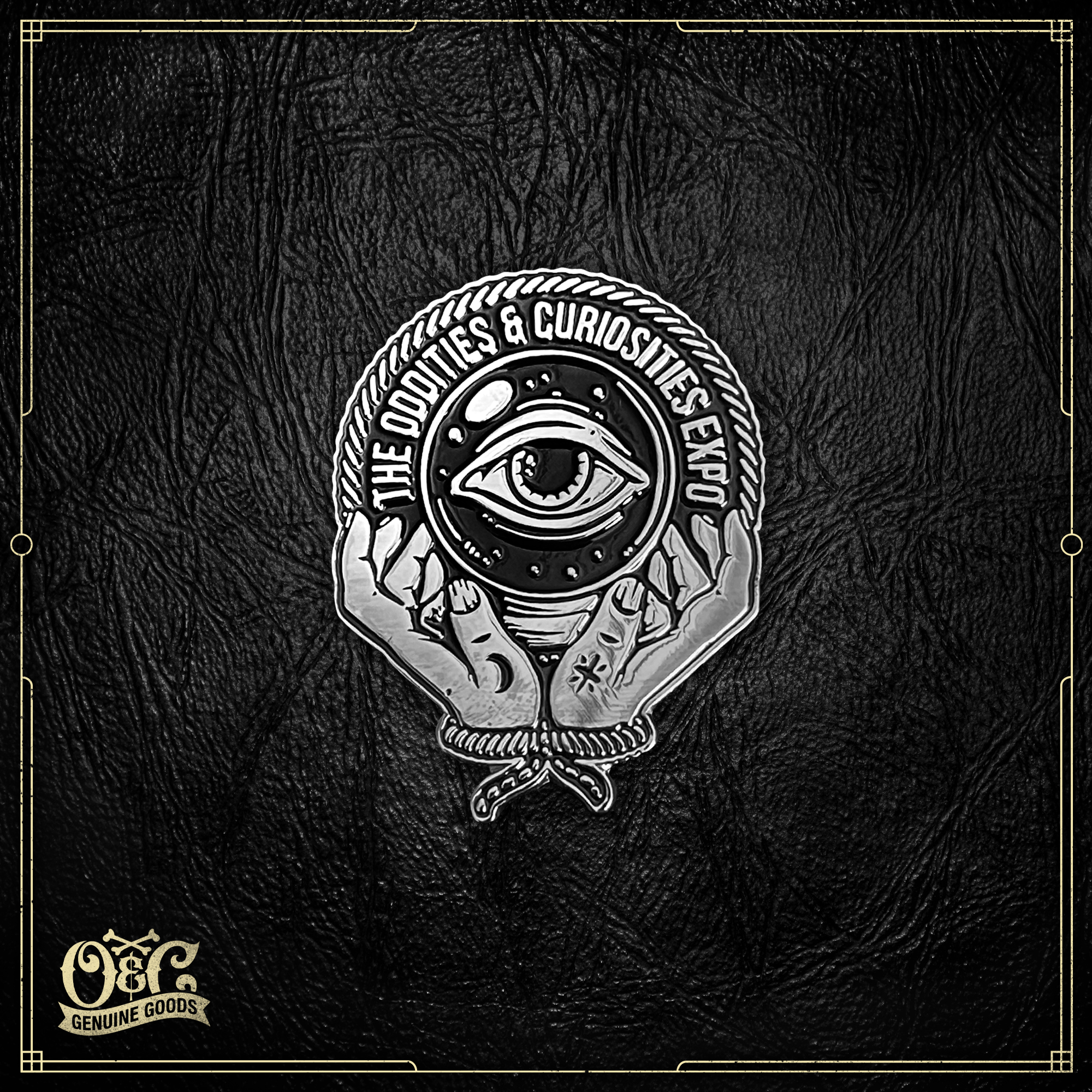 The Oddities & Curiosities Expo - Eye Enamel Pin