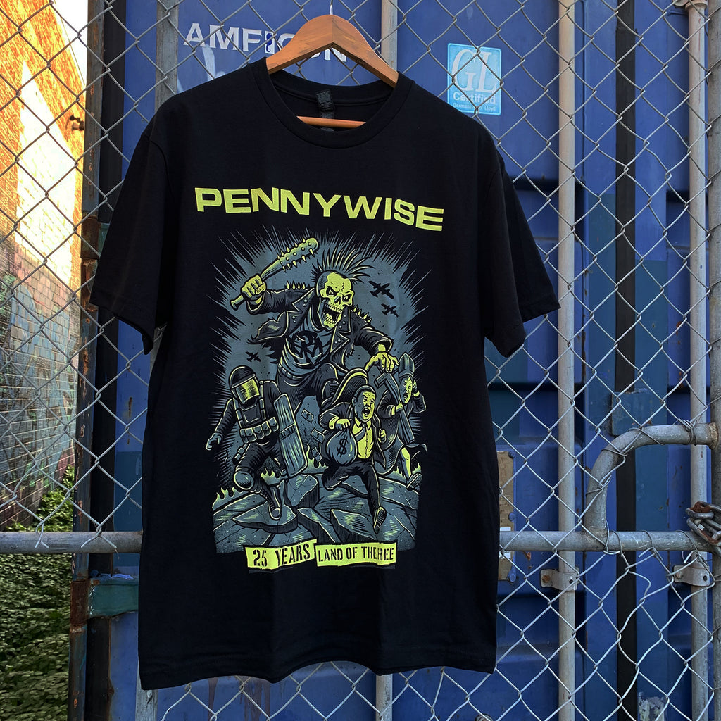 Pennywise - Land of the Free 25YR Anniv. Tee