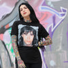 Falling In Reverse- Popular Monster Cover and Back Logo T-Shirt (Black)