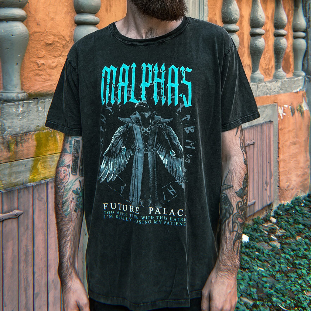 Future Palace - Malphas T-Shirt (Black Stone Wash)