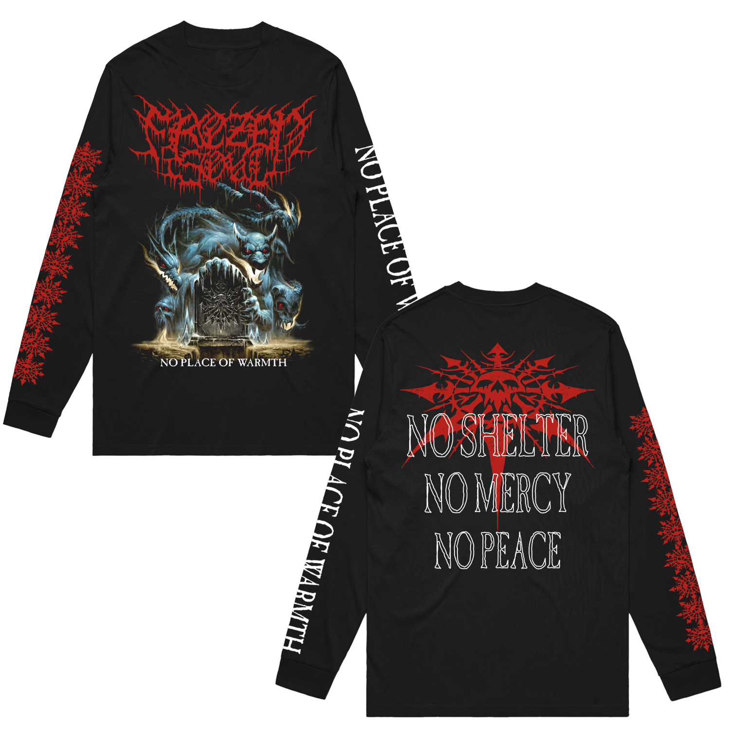 Frozen Soul - No Place of Warmth Longsleeve (Black)