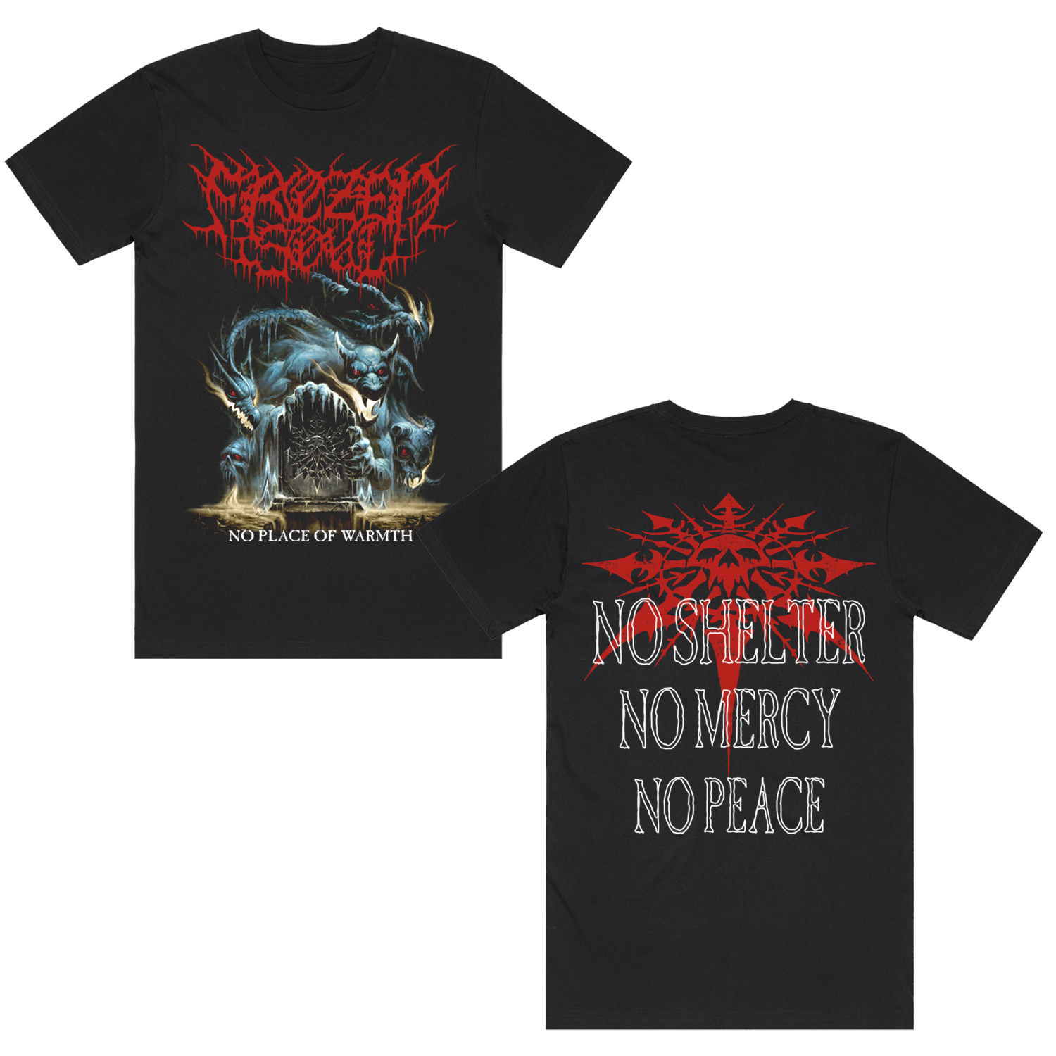 Frozen Soul - No Place of Warmth T-Shirt (Black)