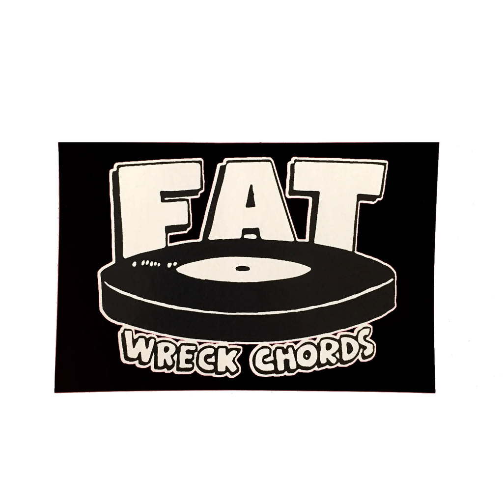 Fat Wreck Chords - Fat Wreck Chords Sticker (Black)