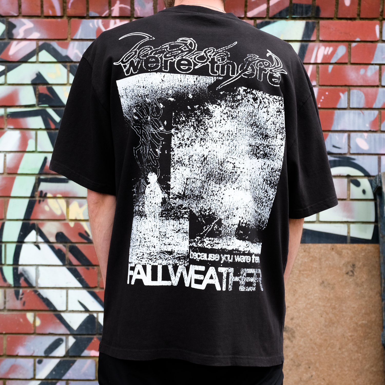 Fallweather - B&amp;W Album T-Shirt (Black)