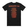 Clowns - Fire Sky Europe Tour T-shirt (Black)