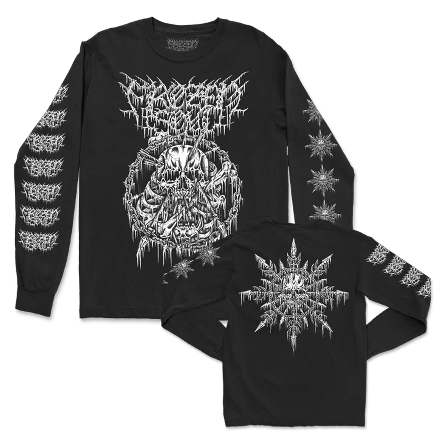 Frozen Soul - Ice Sigil Longsleeve (Black)