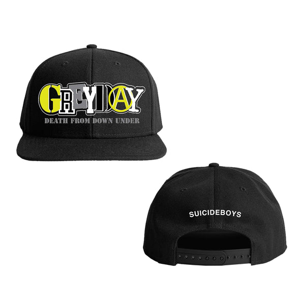 SUICIDEBOYS - Greyday Snapback Hat (Black)
