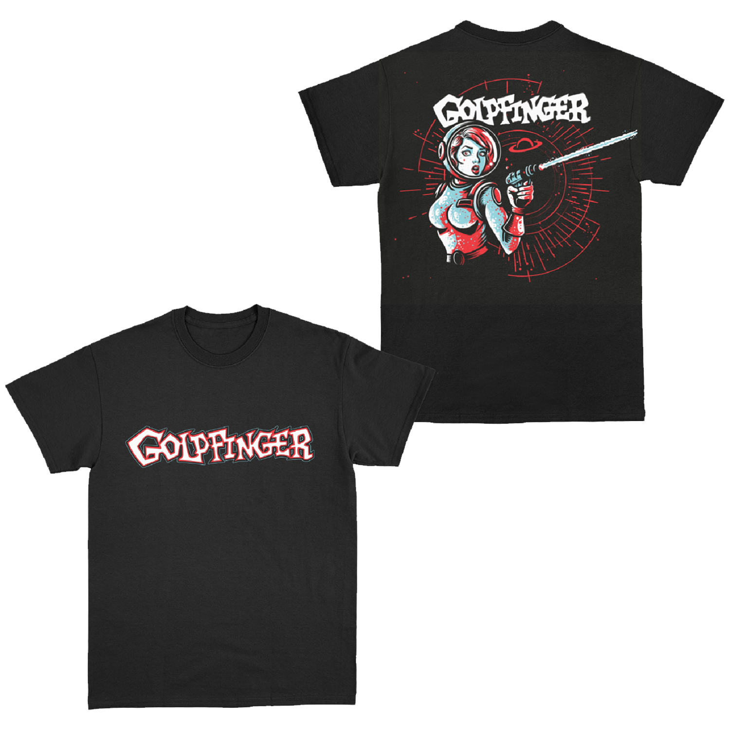Goldfinger - Gun Girl T-Shirt (Black)