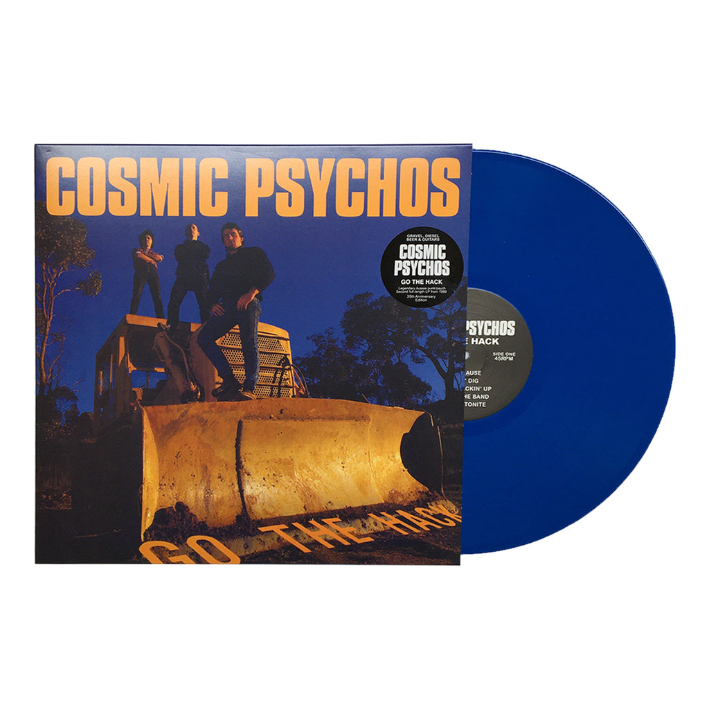 Cosmic Psychos - Go The Hack 35th Anniversary Edition LP (Blue Vinyl)