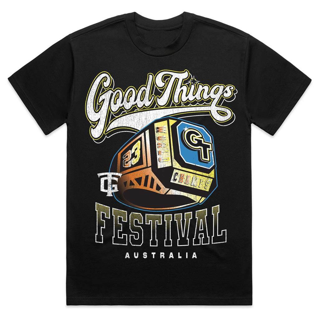 Good Things 2023 Varsity T-Shirt (Black)