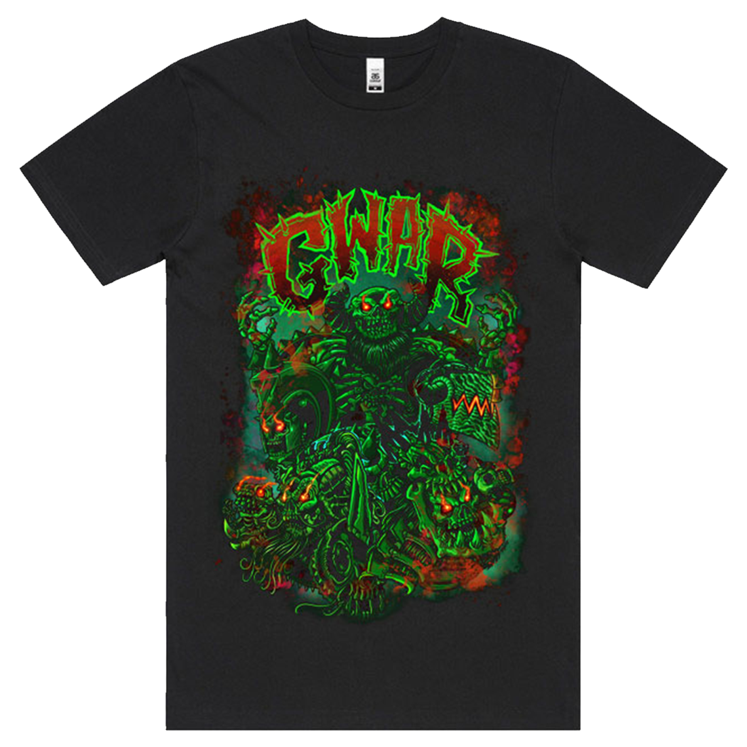 GWAR - Green Monster T-Shirt (Black)