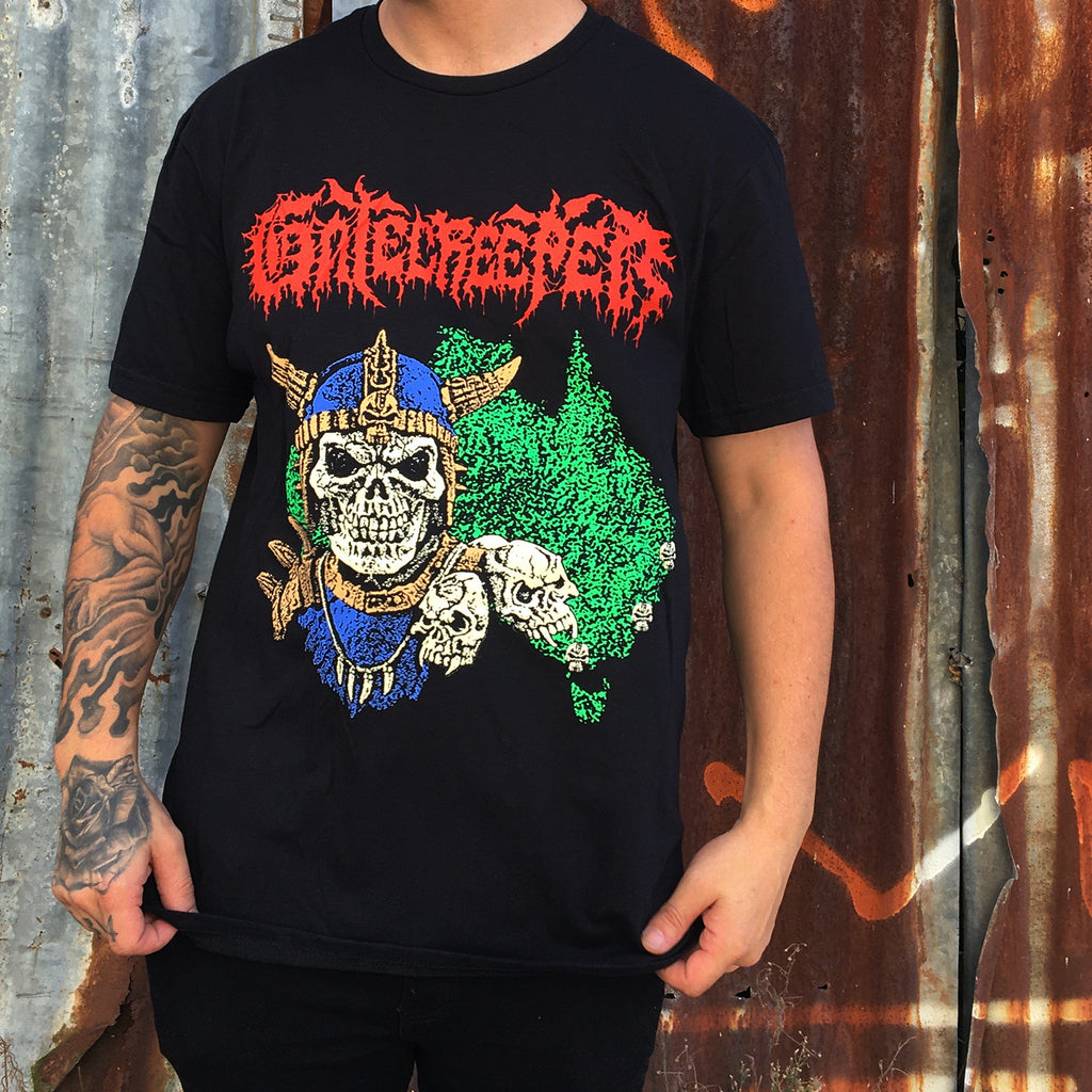 Gatecreeper - Gatecreeper AUS T-Shirt (Black)