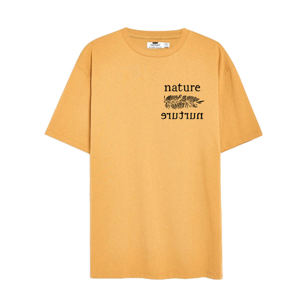 Clowns - Nature Nurture Pocket Print T-shirt (Gold)