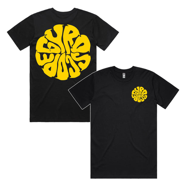 Gyroscope - Liquid Logo T-Shirt (Black)