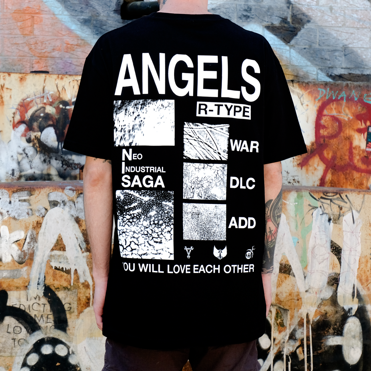 HEALTH - BDSM-V T-Shirt (Black)