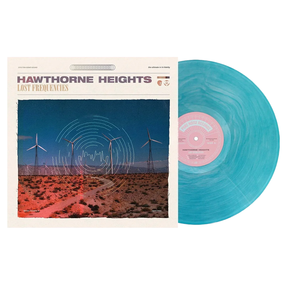 Hawthorne Heights -&nbsp;Lost Frequencies 12" Vinyl (Blue &amp; Clear Galaxy)