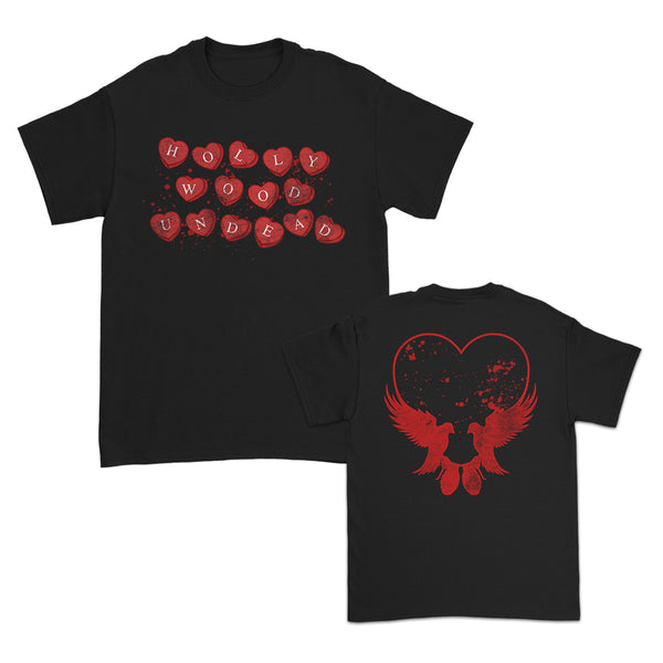 Hollywood Undead - Candy Hearts Tee (Black)