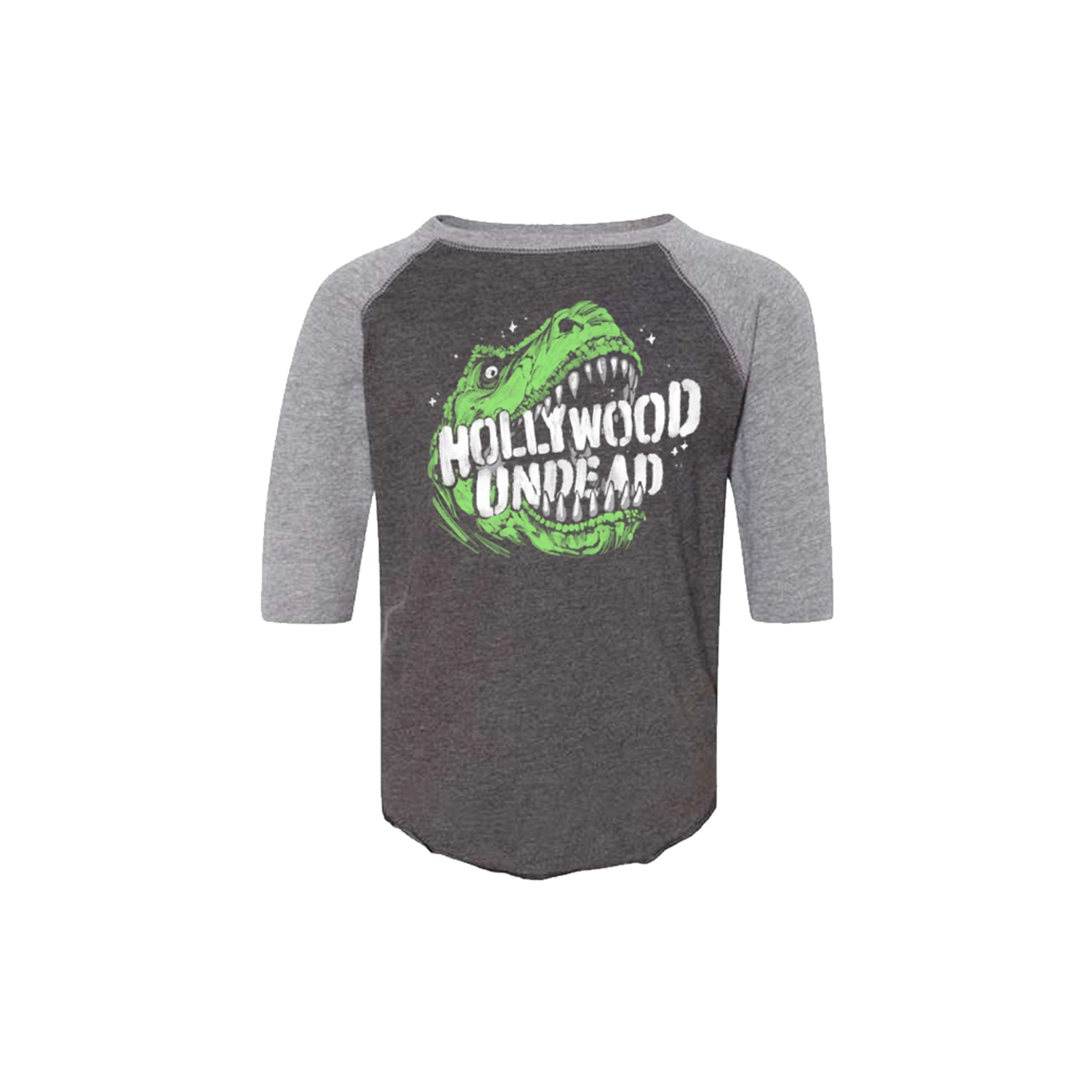 Hollywood Undead - T-Rex Toddler Raglan (Vintage Smoke)