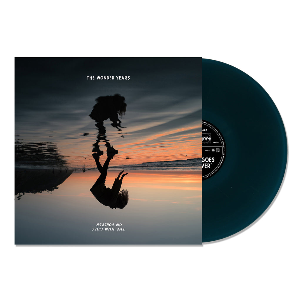 The Wonder Years - The Hum Goes On Forever LP (Transparent Blue Vinyl)