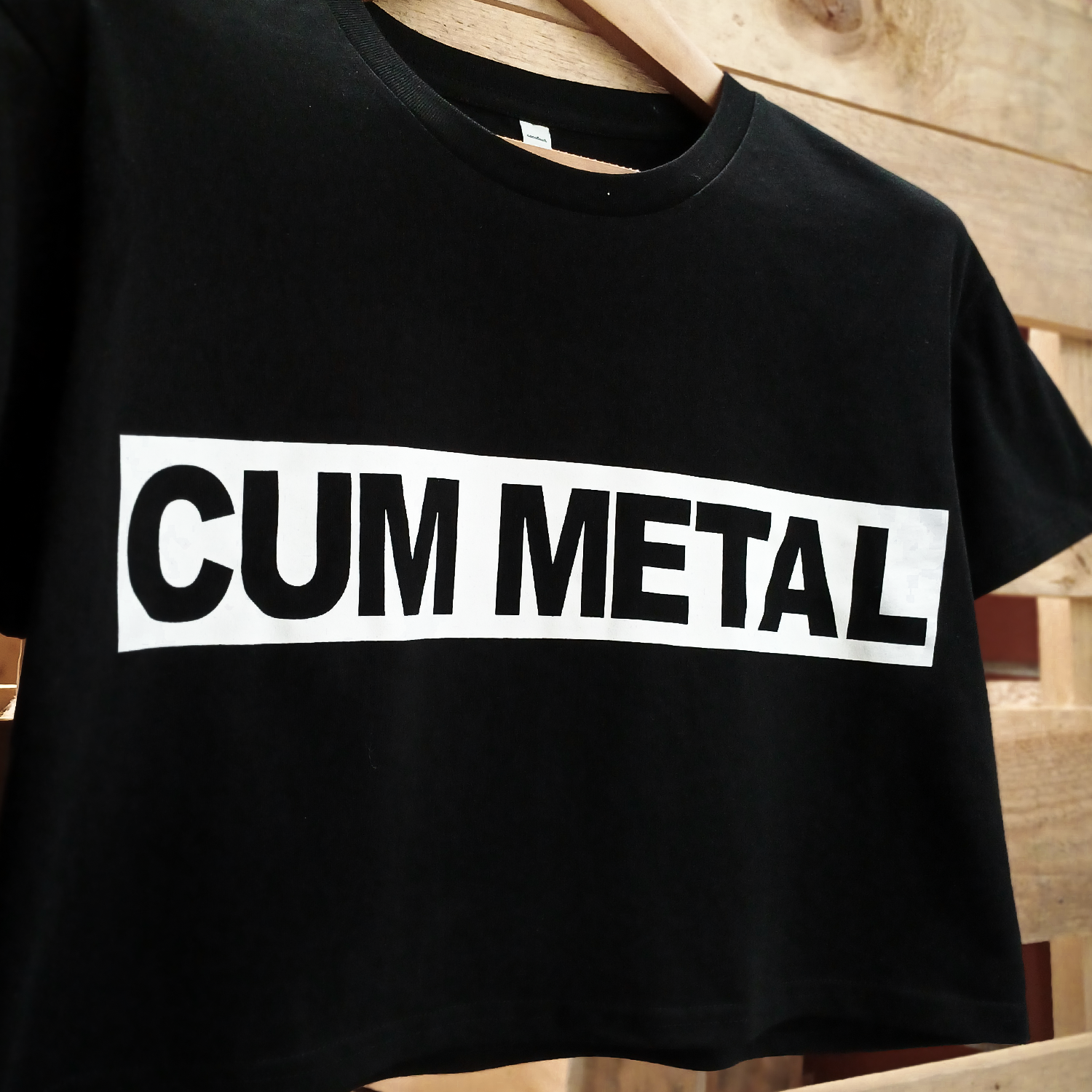 HEALTH - 100% Pure Crop Top (Black)