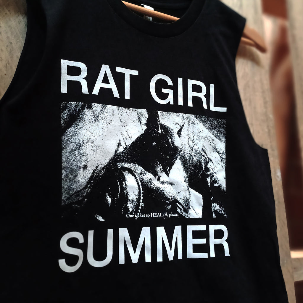 HEALTH - Rat Girl Summer Womens Tee (Black)