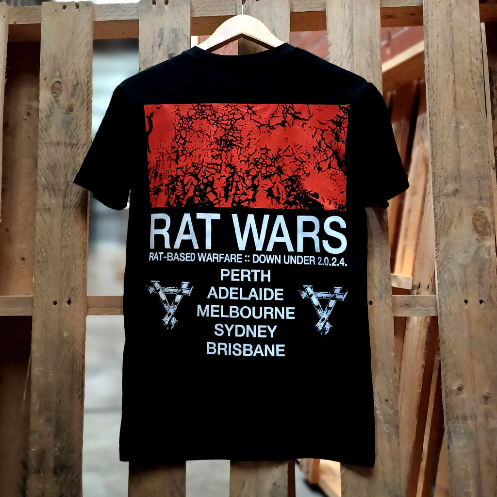 HEALTH - Rat Wars Tour T-Shirt (Black)