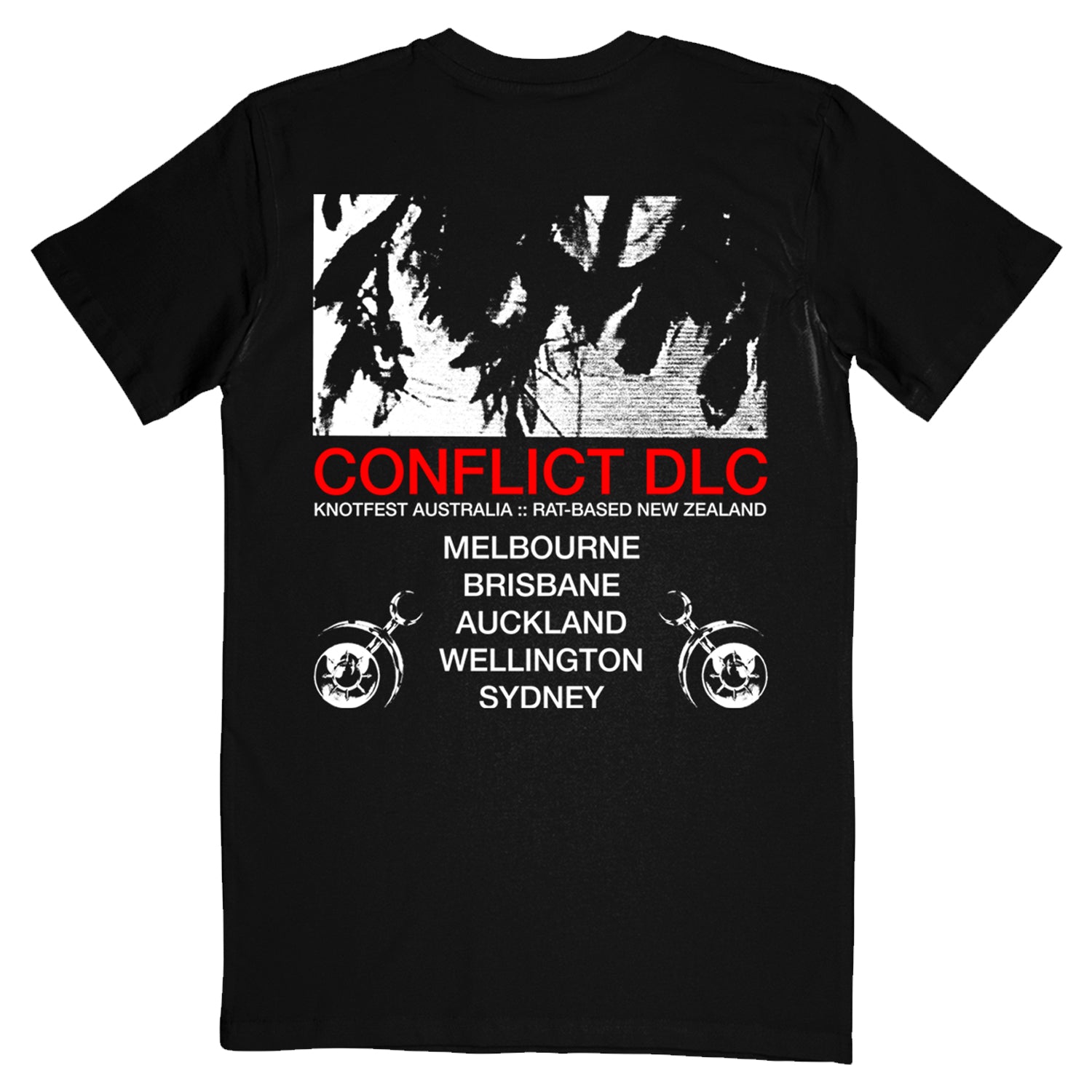 HEALTH - AUS Tour 2025 T-Shirt (Black)