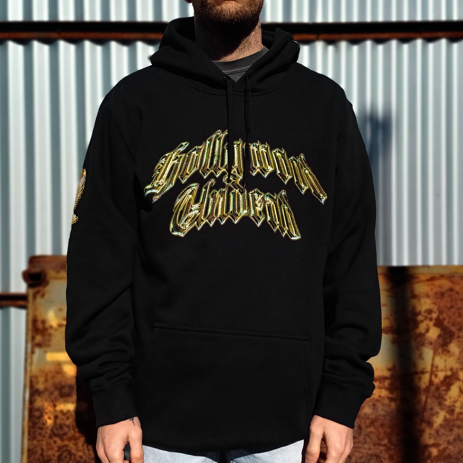 Hollywood Undead - Bling Pullover Hoodie (Black)