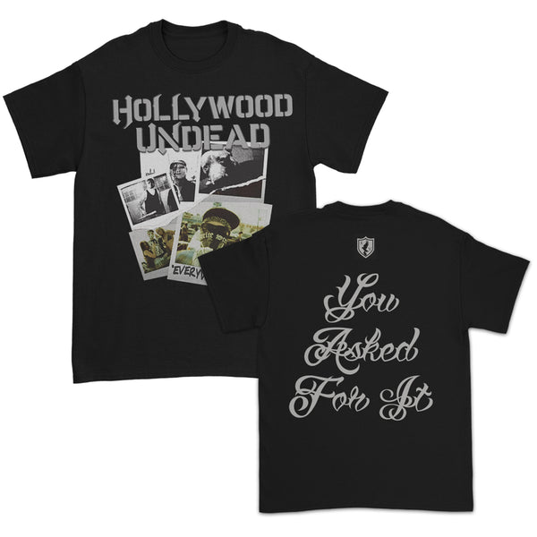 Hollywood Undead - Everywhere I Go Tee (Black)