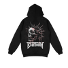 Beartooth - Spike Skull Hoodie (Black) back