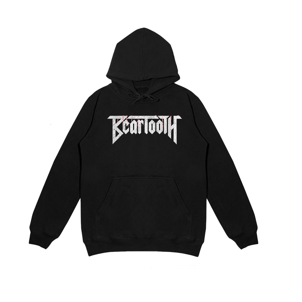 Beartooth - Spike Skull Hoodie (Black) front