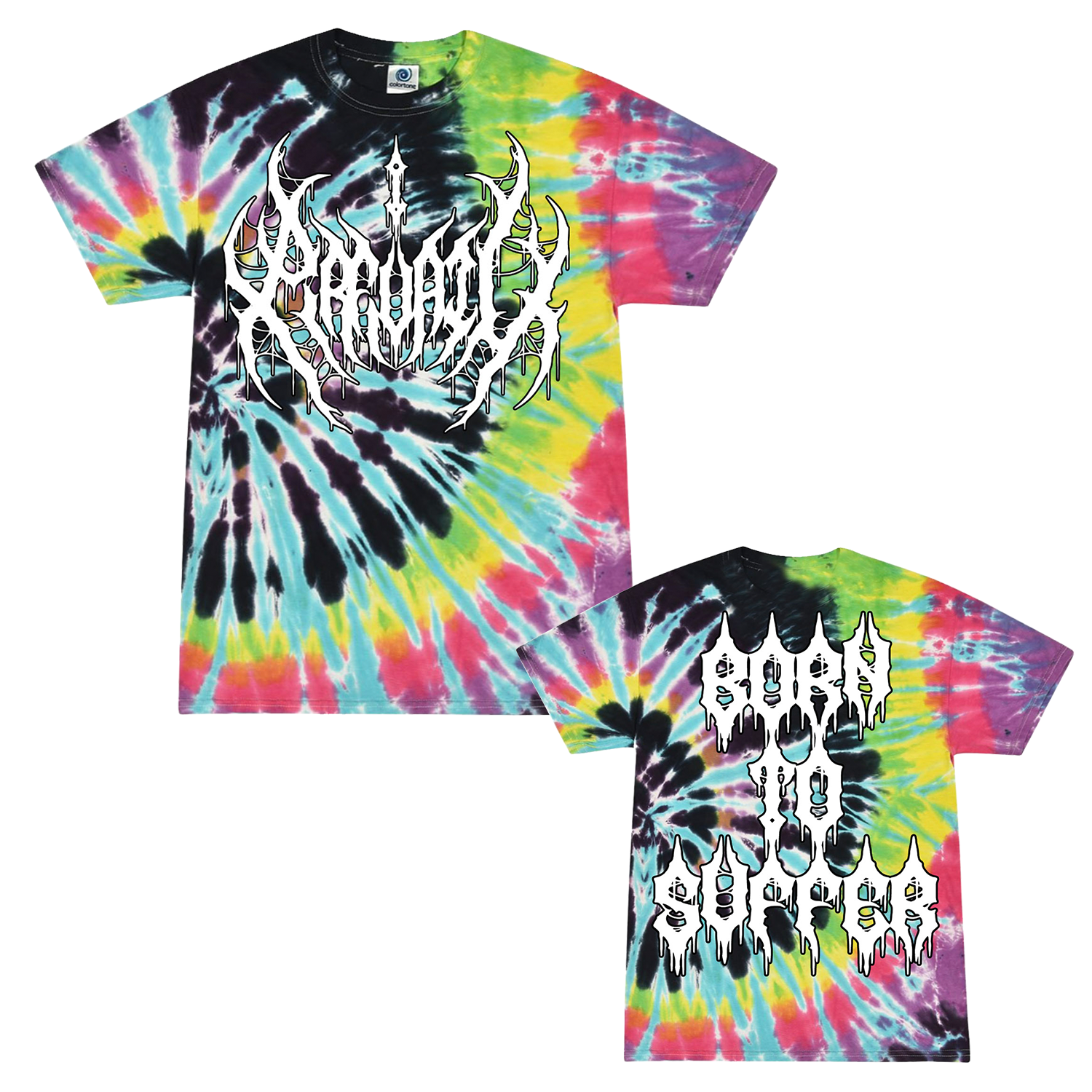I Prevail - Born To Suffer Tee (Flashback Dye)