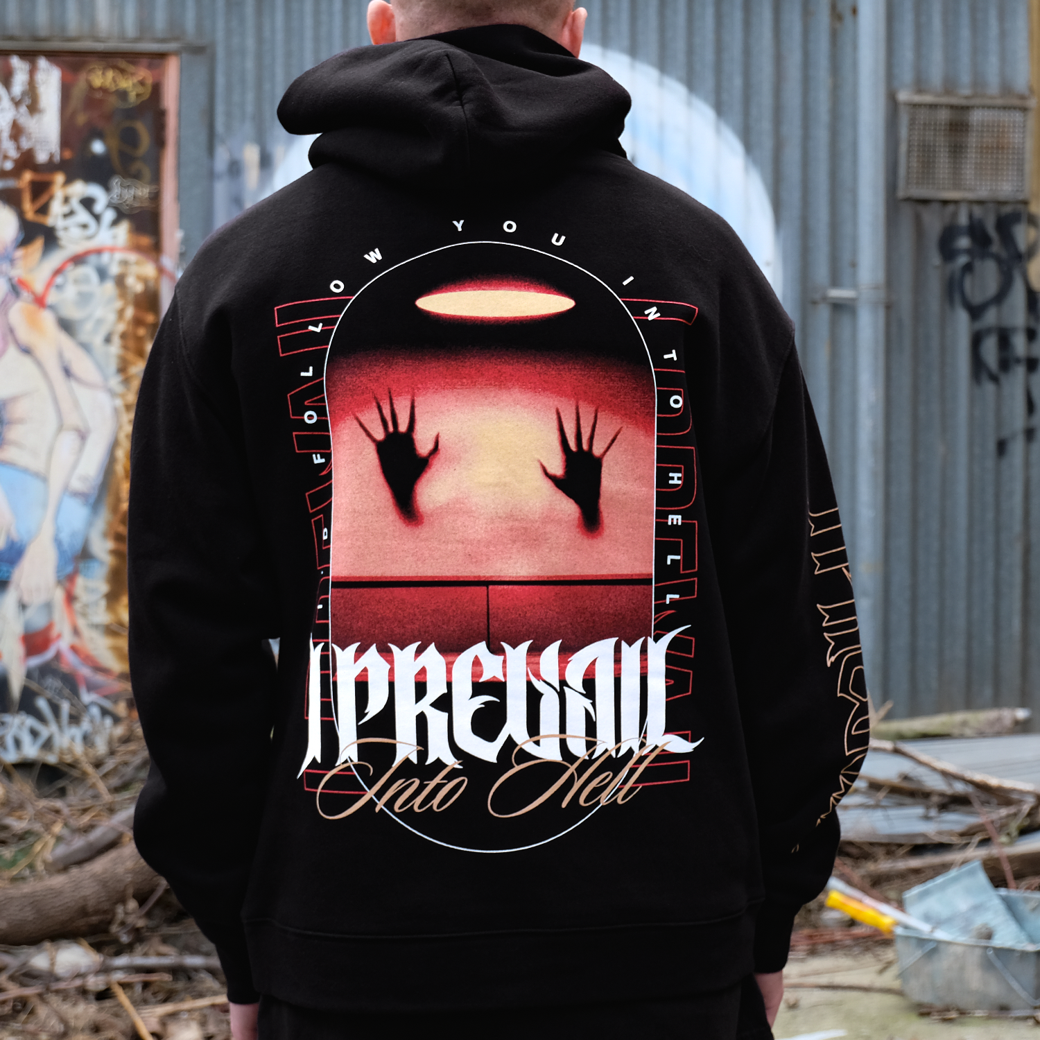 I Prevail - Into Hell Pullover Hoodie (Black)