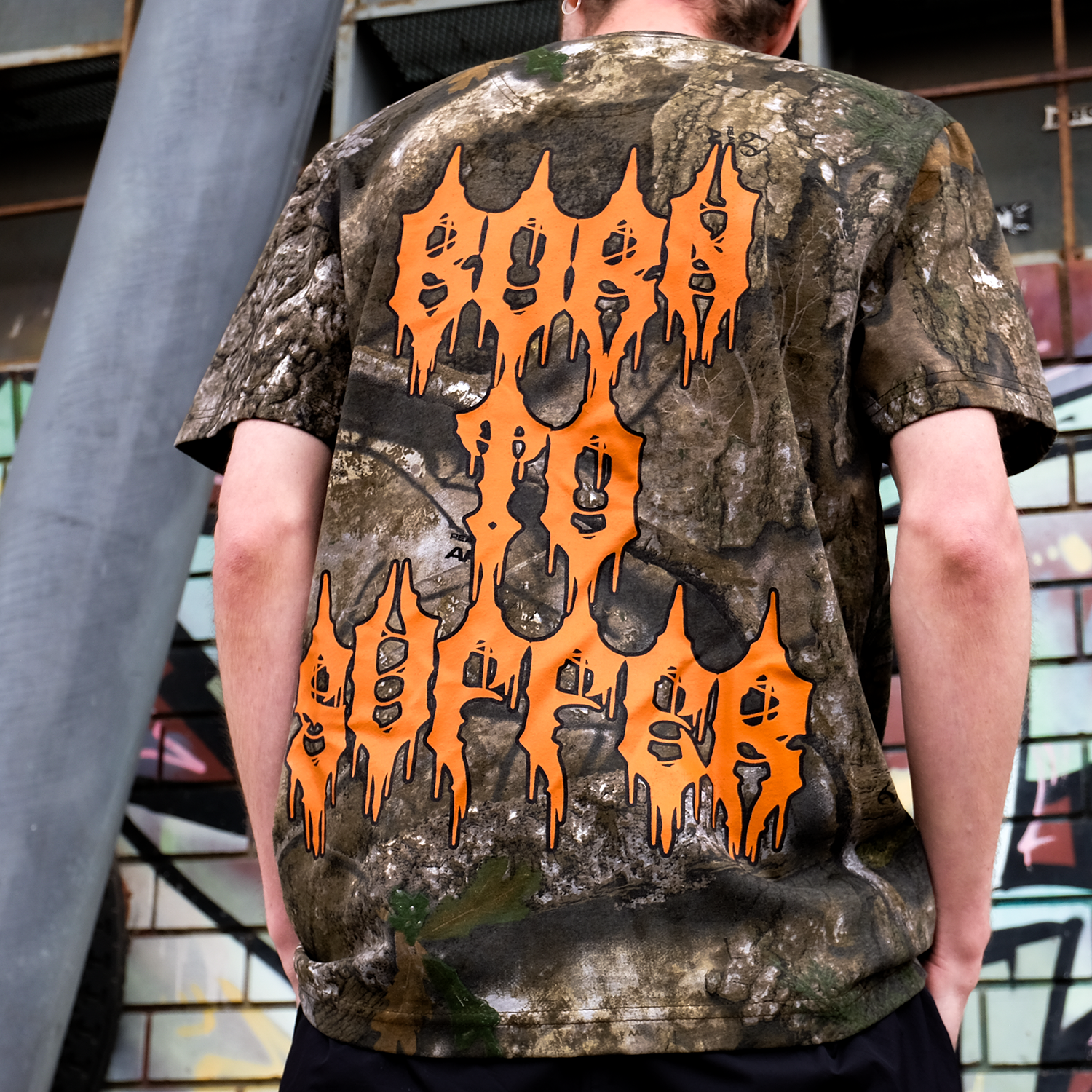I Prevail - Born To Suffer T-Shirt (Real Tree Camo)