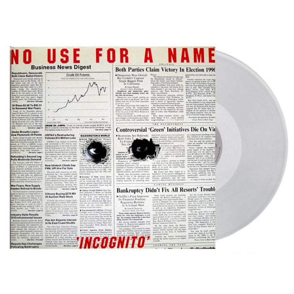 No Use For A Name - Incognito LP (Clear Vinyl)