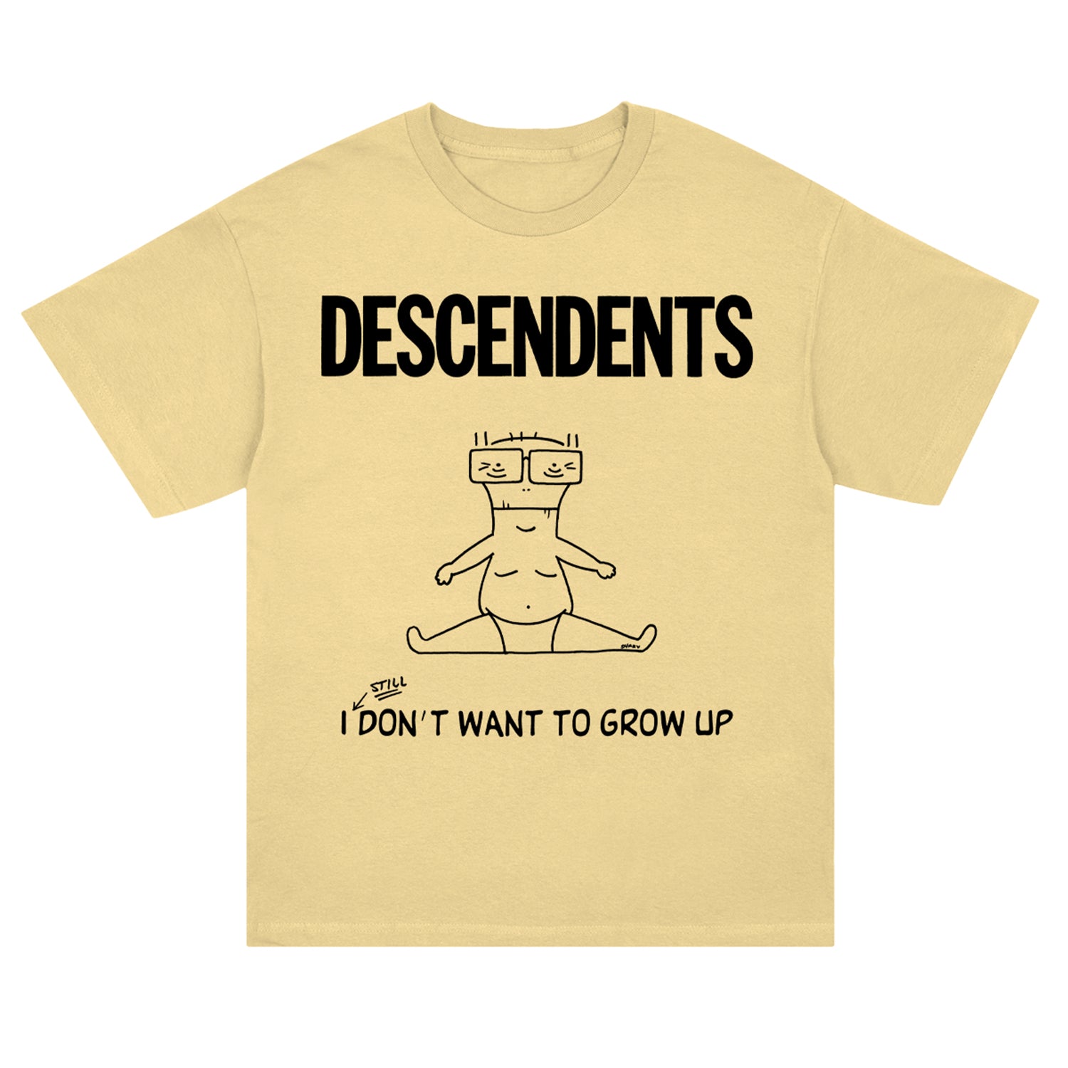 Descendents - I Still Don’t Want To Grow Up T-Shirt (Yellow)