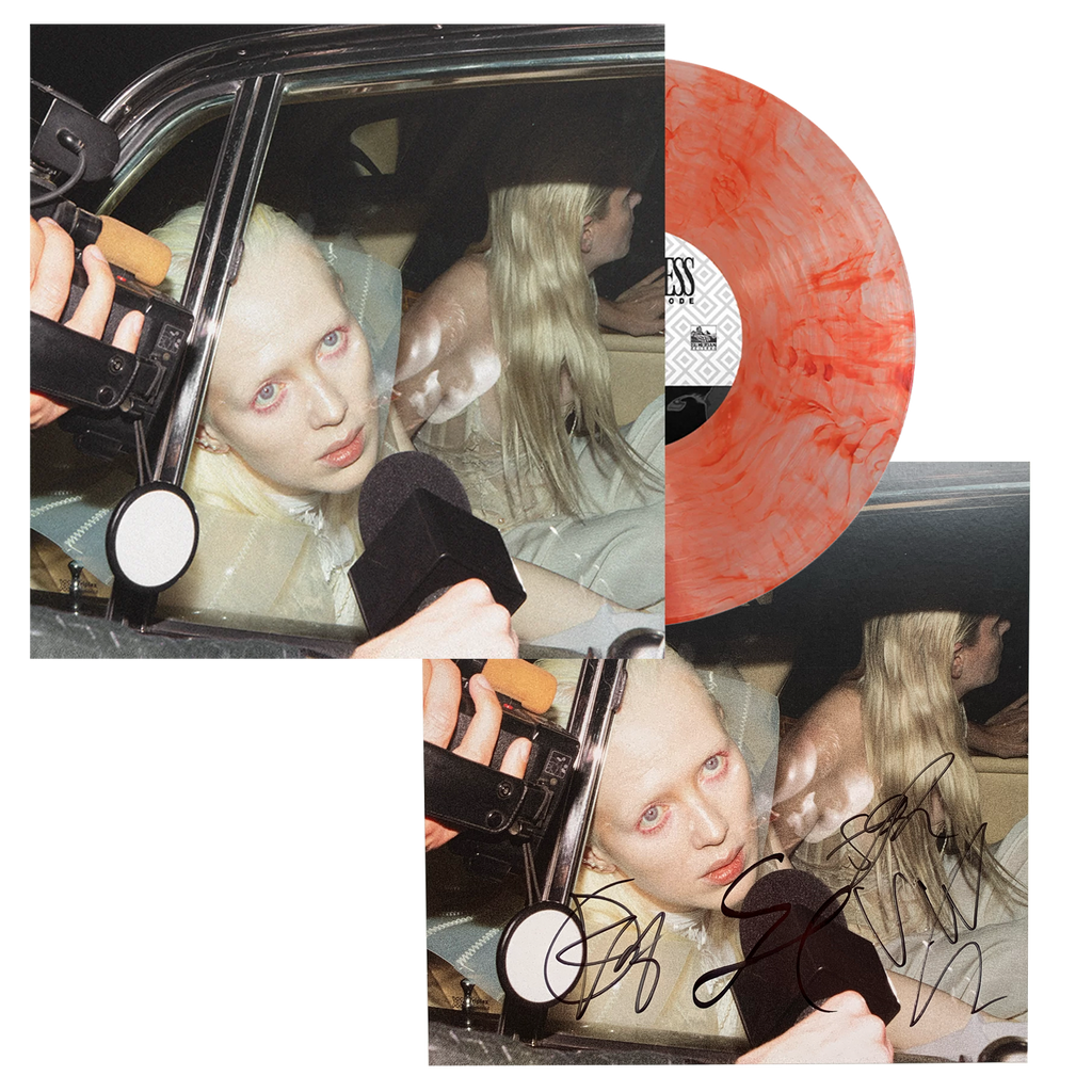 Static Dress - Injury Episode LP (Clear w/ Red Smoke Vinyl) + Signed Artwork