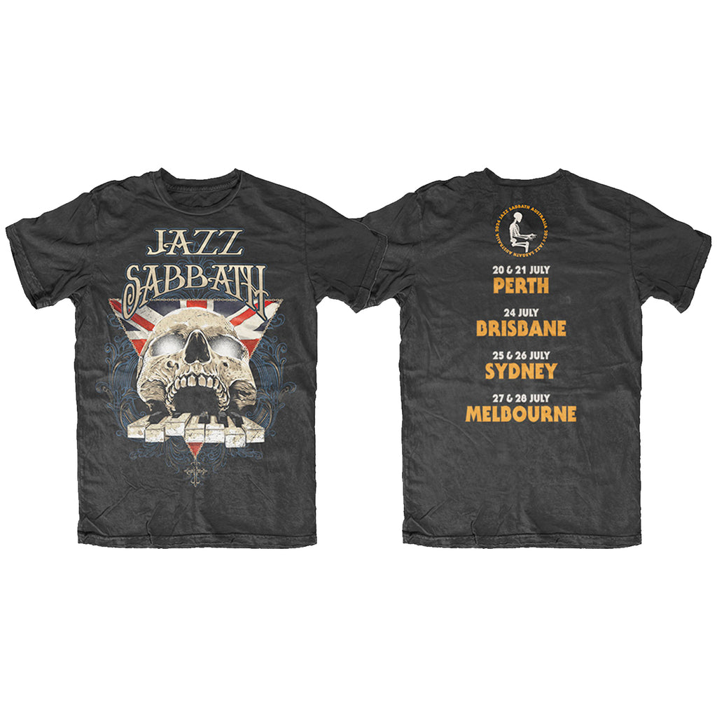 Jazz Sabbath - Skull T-Shirt (Black)